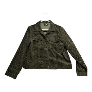 Vintage David Paul Animal Print Jacket